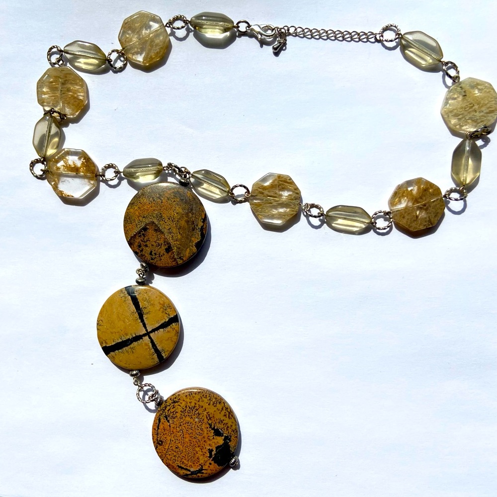 Vintage Gem & Stone Necklace
